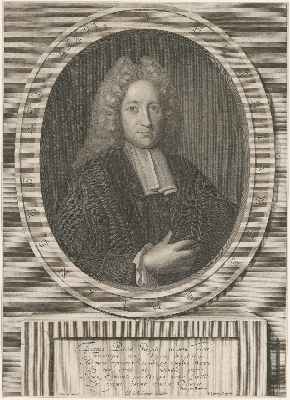Portret van Adriaan Reland (1676-1718)