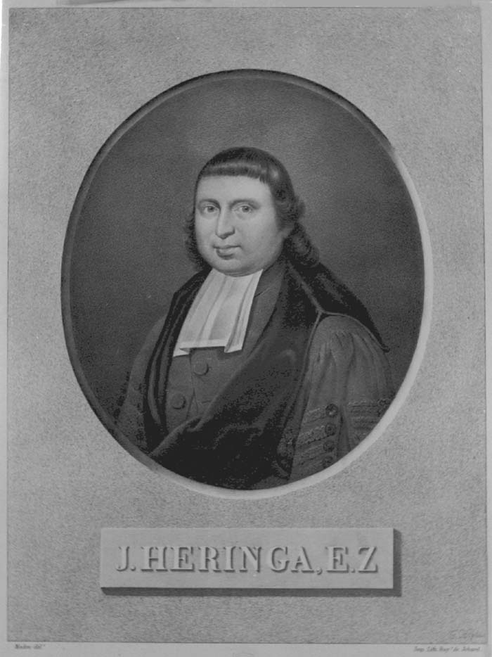 Portret van Jodocus Heringa (1765-1840)