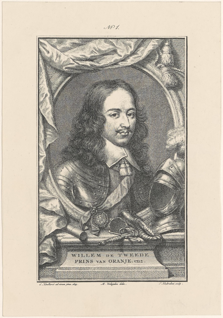 Portret van stadhouder Willem II (1626-1650)
