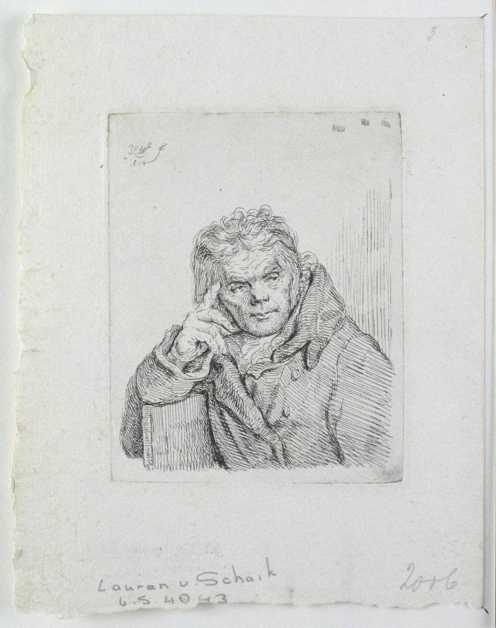 Portret van Laurens van Schaik (ca.1776-1820)