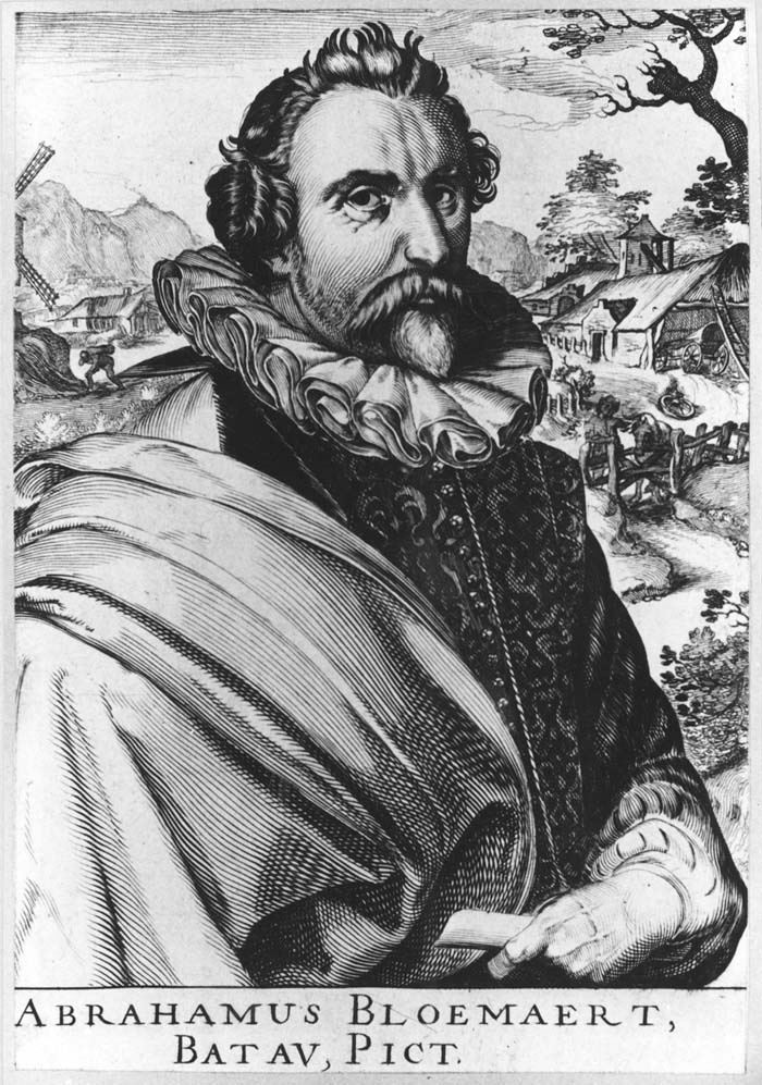 Portret van Abraham Bloemaert (1564-1651)
