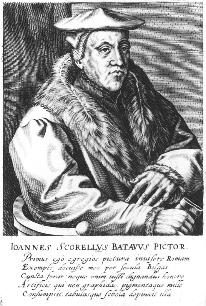 Portret van Jan van Scorel (1495-1562)