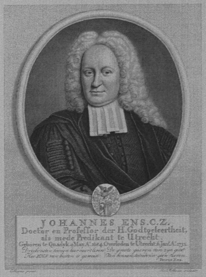 Portret van Johannes Ens (1684-1732)