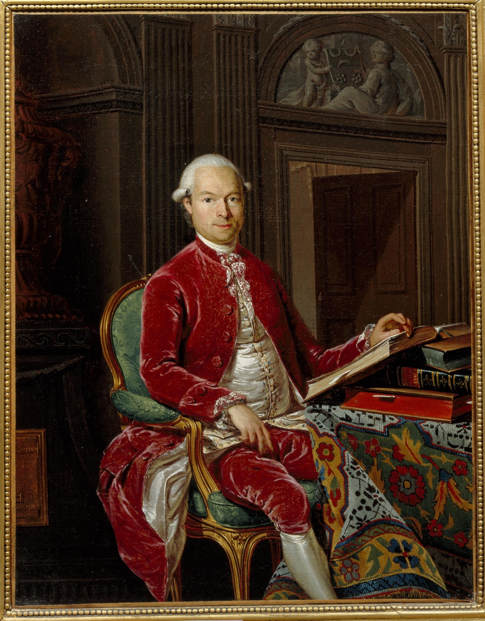 Portret van Joan Andreas Cunaeus (1743-1797)