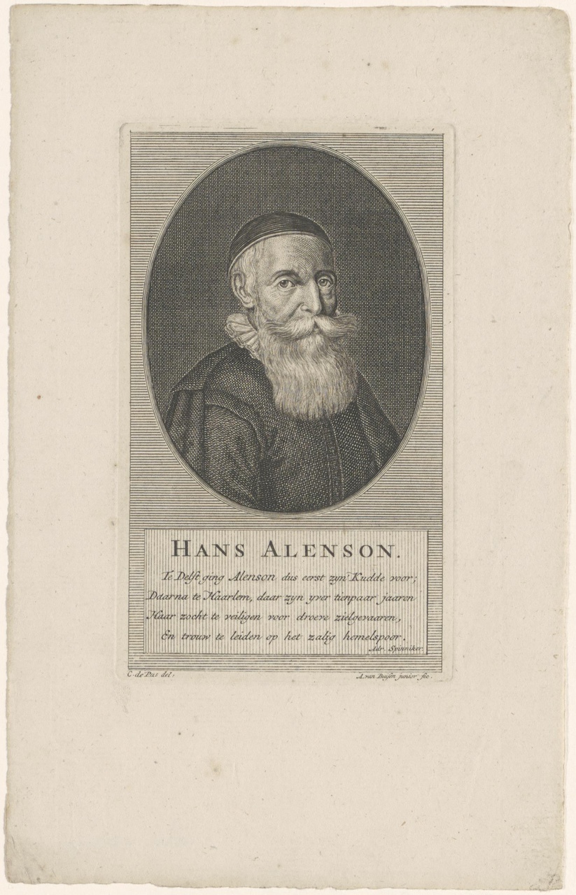 Portret van Hans Alenson