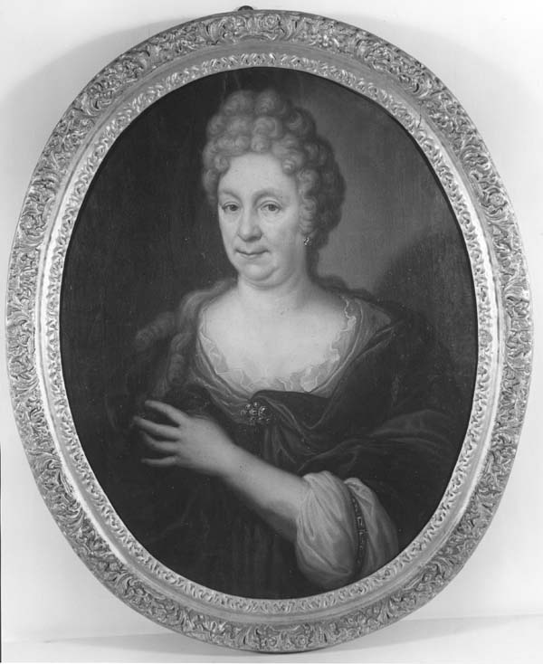 Portret van Magdalena de Sadelaer (1657-1718), echtgenote van Johannes Voet
