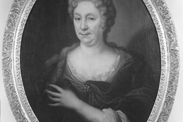 Portret van Magdalena de Sadelaer (1657-1718), echtgenote van Johannes Voet