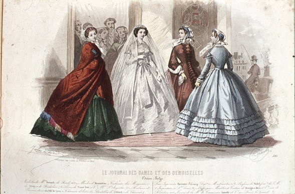 Modetijdschrift Le Conseiller des Dames et Des Demoiselles' Journal d'économie domestique et de travaux à l'aiguille vol. XI, Paris, 1857-1858