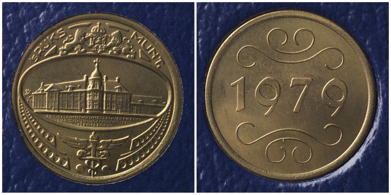 Penning in muntset 1979 van 's Rijks Munt