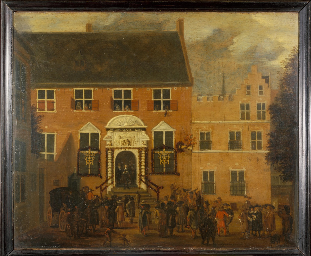 Afkondiging van het nieuwe regeringsregelement te Utrecht in 1674