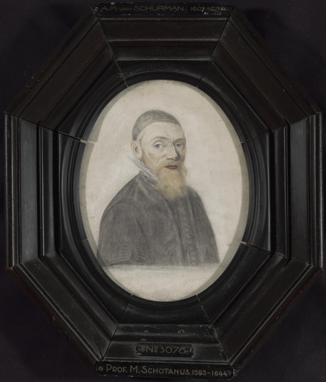 Portret van Meinardus Schotanus (1593-1644)