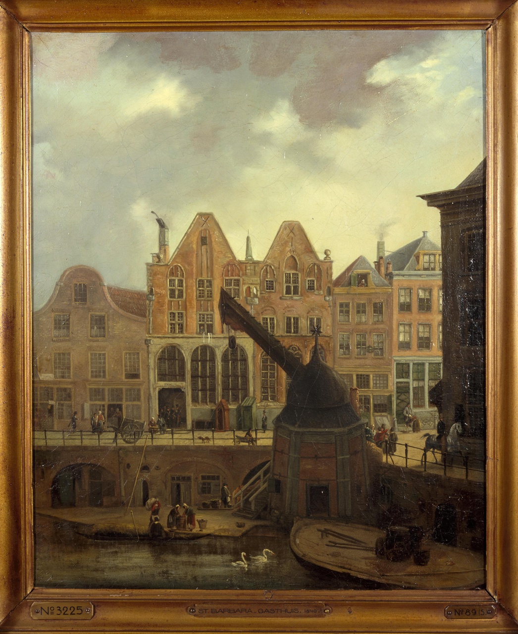 Het Sint Barbara- en Sint Laurentiusgasthuis op de Oudegracht te Utrecht