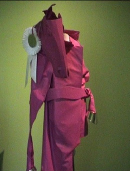 Herenjas 'Paardjas The Stallion' uit de collectie Twist/parade bestaande uit jas, ceintuur en voetstuk