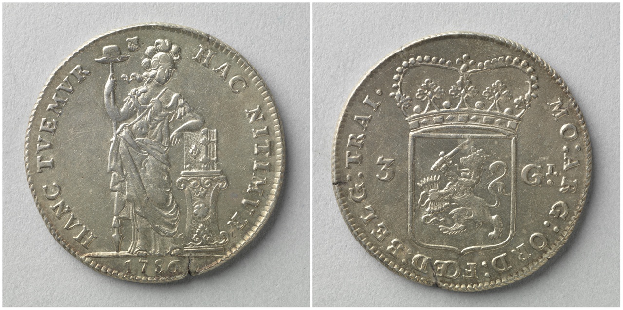 Utrechtse Nederlandse 3 Gulden