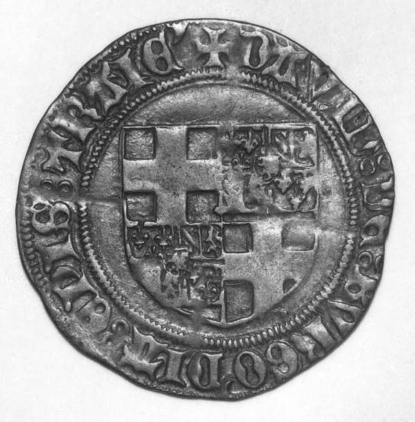 ½ stuiver, bisschop David van Bourgondië (1456-1496)