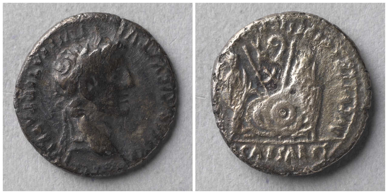 Denarius, Romeinse keizerlijke munt, Augustus (27 v. Chr. -14 v. Chr.)