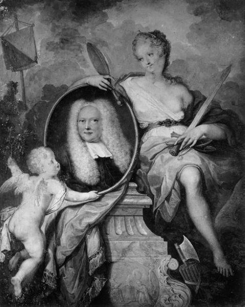 Portret van mr. A.A. de Ruever Az (1696-1751)