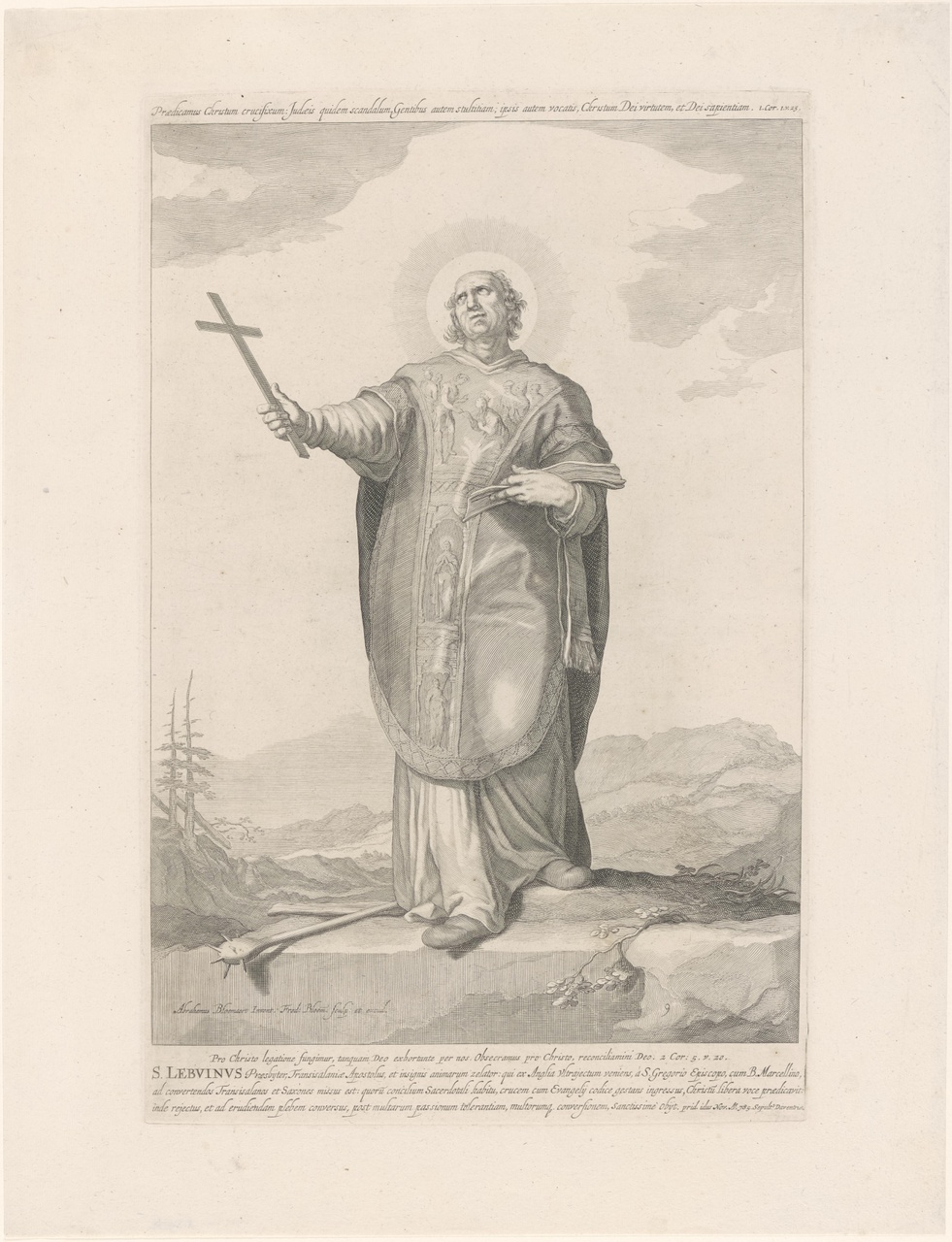Heilige Lebuinus; de aartsbisschoppen en bisschoppen van Utrecht