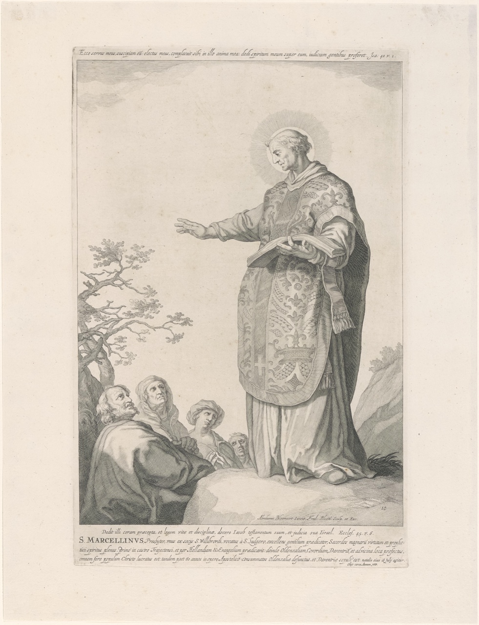 Heilige Marcellinus; de aartsbisschoppen en bisschoppen van Utrecht