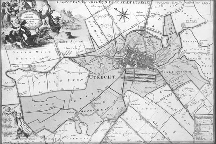 Caerte vande Vryheyd der Stadt Utrecht volgens Decisie van den Iare 1539-1696