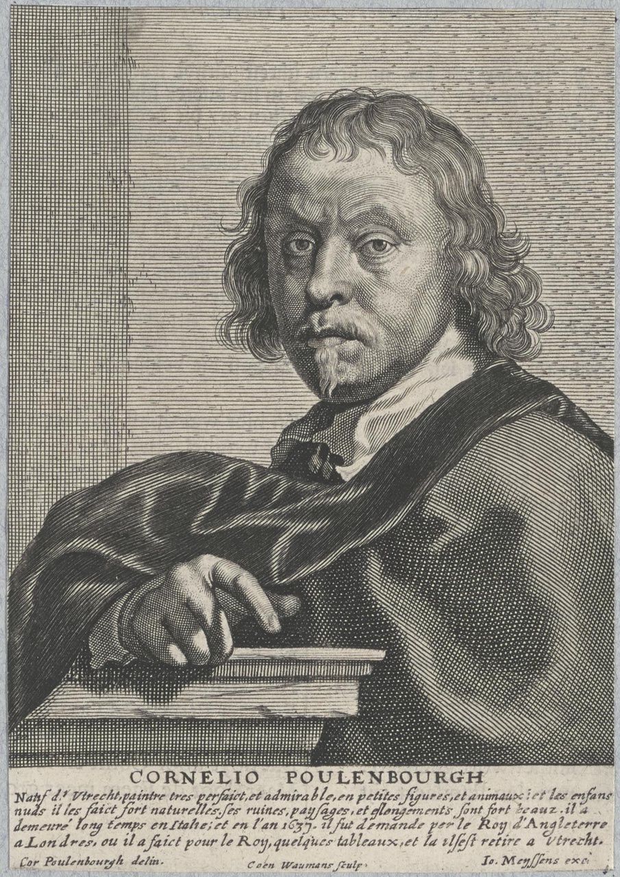 Portret van Cornelis van Poelenburch (ca.1593-1667)