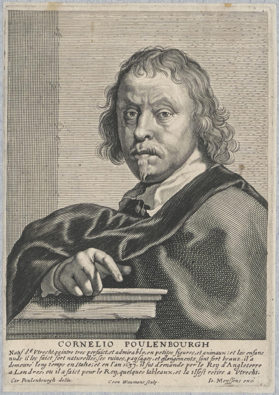 Portret van Cornelis van Poelenburch (1594/95-1667)