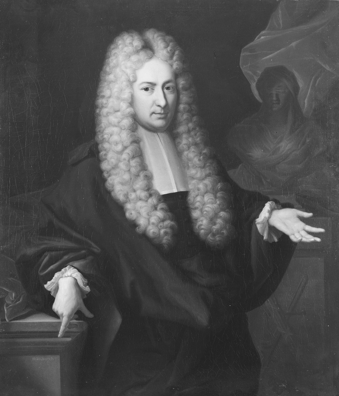 Portret van Jacob Martens (1671-1729)