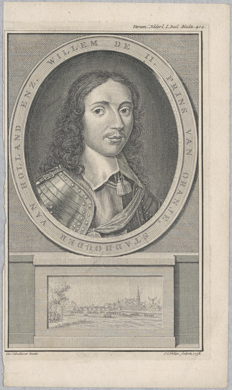 Portret van Willem II (1626-1650)
