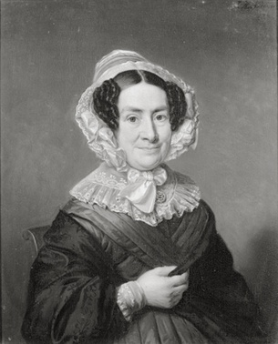 Portret van  Maria Henrietta van der Muelen (1785-1855), echtgenote van Carel Joseph van der Muelen