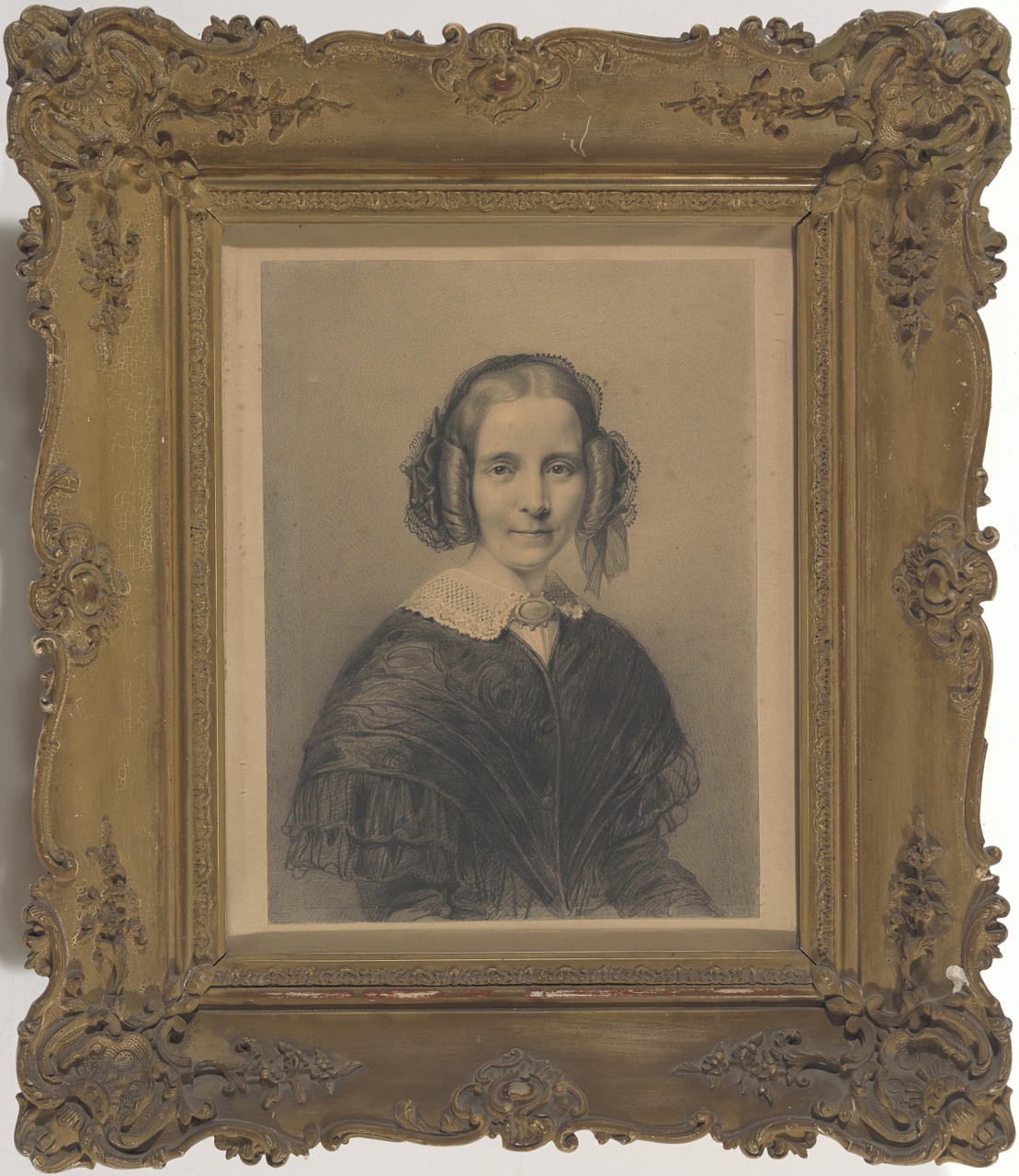 Portret van Margaretha van Tuyll van Serooskerken-van Weede (1803-1849)