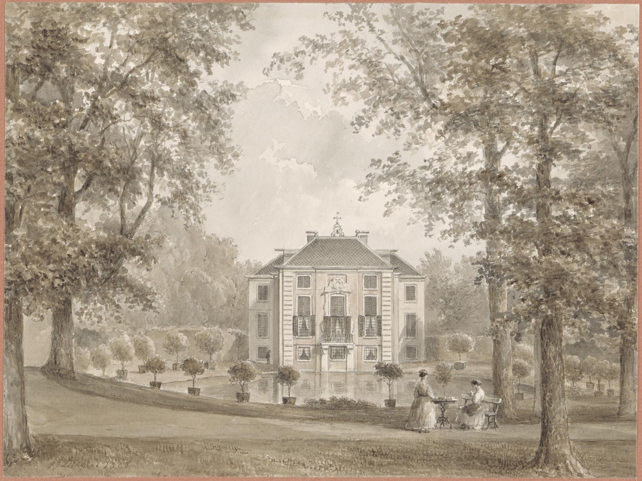 Het huis Over-Holland, achterkant