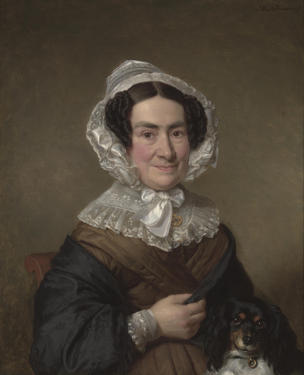 Portret van Maria Henriette van der Muelen (1785-1855), echtgenote van Carel Joseph van der Muelen