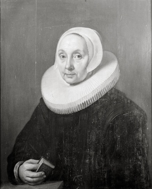 Portret van Cornelia Bosbeeck (?-1662), echtgenote van Johan van der Woert
