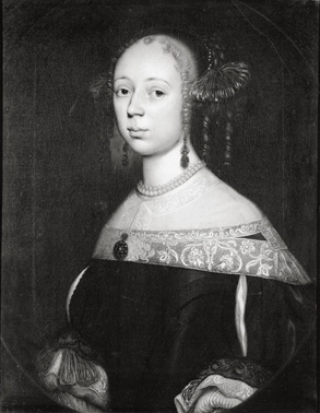 Portret van Johanna de Wildt (1640-1694), echtgenote van Lodewyck Wachendorff
