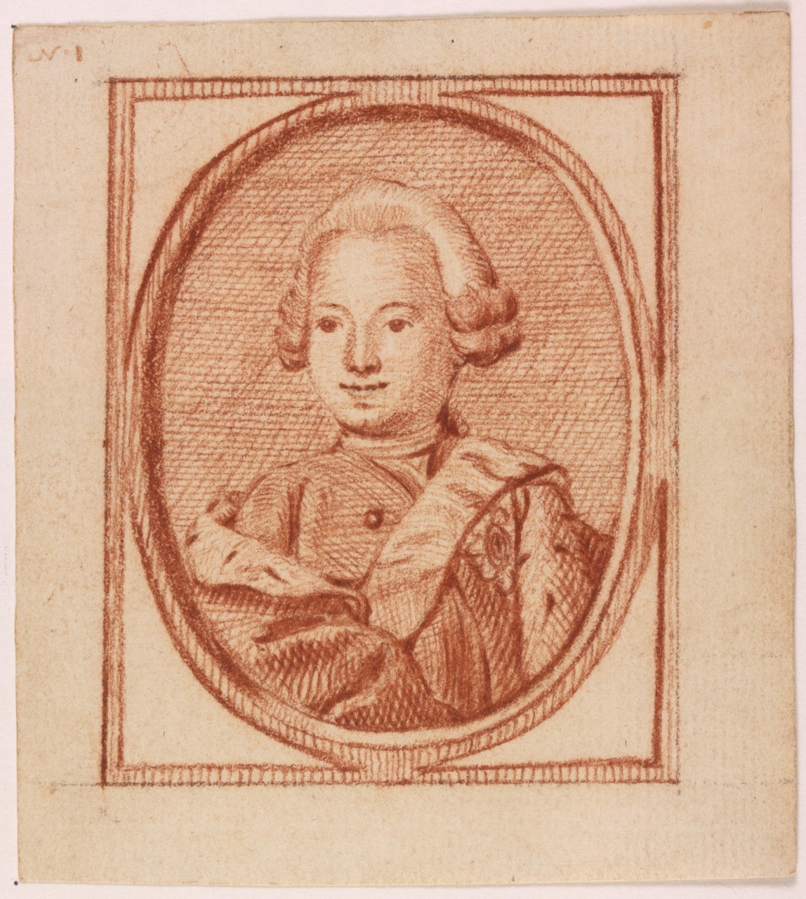 Borstbeeld van prins Willem V als jongen