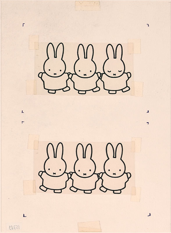 nijntje op school [dansende konijnen op p. 21]