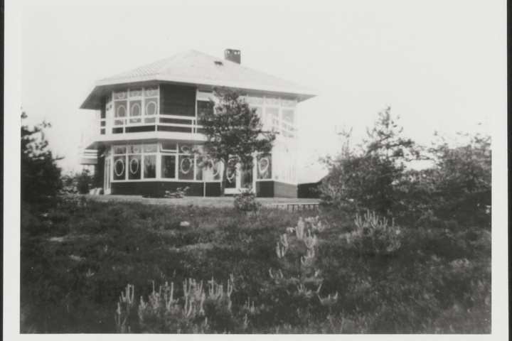 Afbeelding van woning Wijsman in aanbouw, 1938