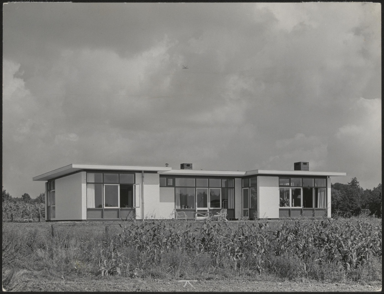 Afbeelding van woning Stoop, ca.1951, zuid-zuidwestkant