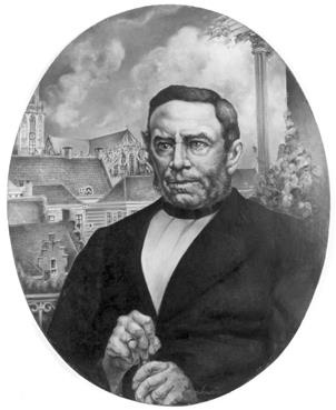Portret van J.C. Schuurman