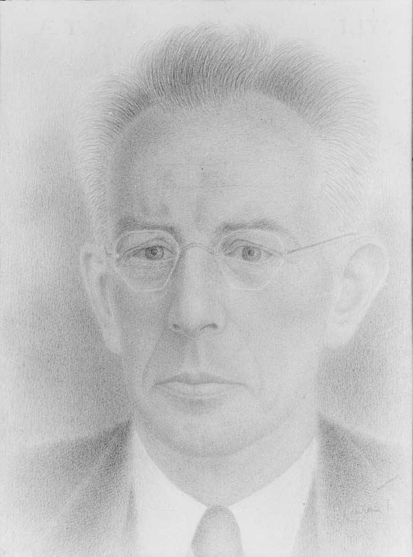 Portret van mr. J.W.C. van Campen (1899-1993)