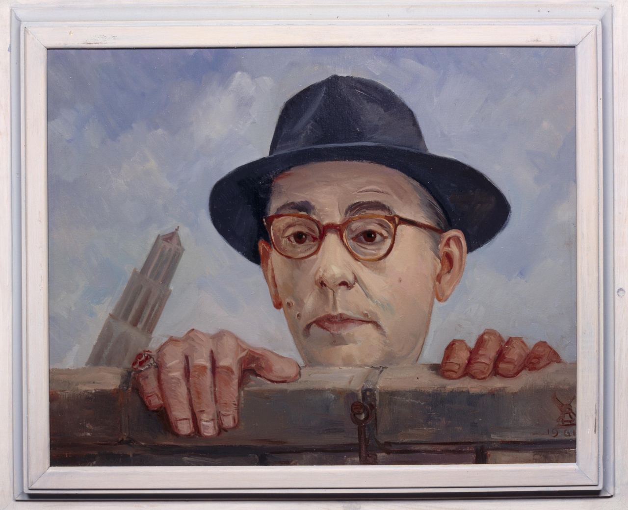Portret van de schrijver Jan Engelman (1900-1972)