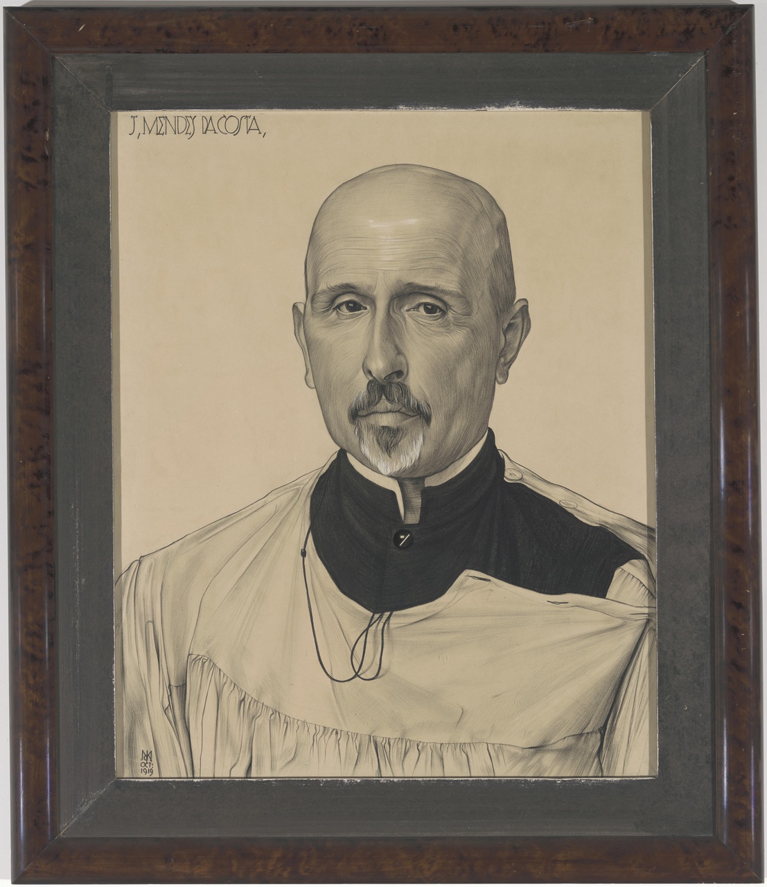 Portret van dr. Joseph Mendes da Costa (1863-1939)