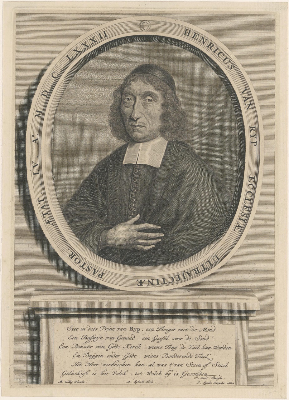 Portret van Henricus van Rijp (1627-1685)