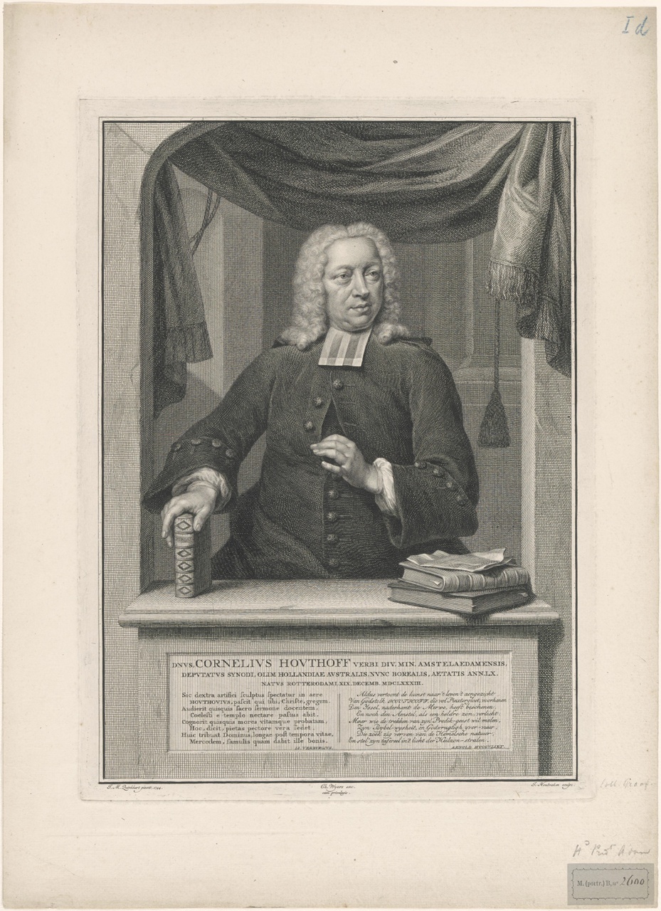 Portret van Cornelis Houthoff (1683-1752)
