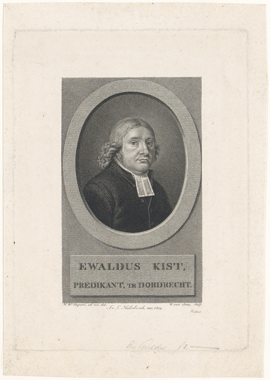 Portret van Ewaldus Kist (1762-1822)