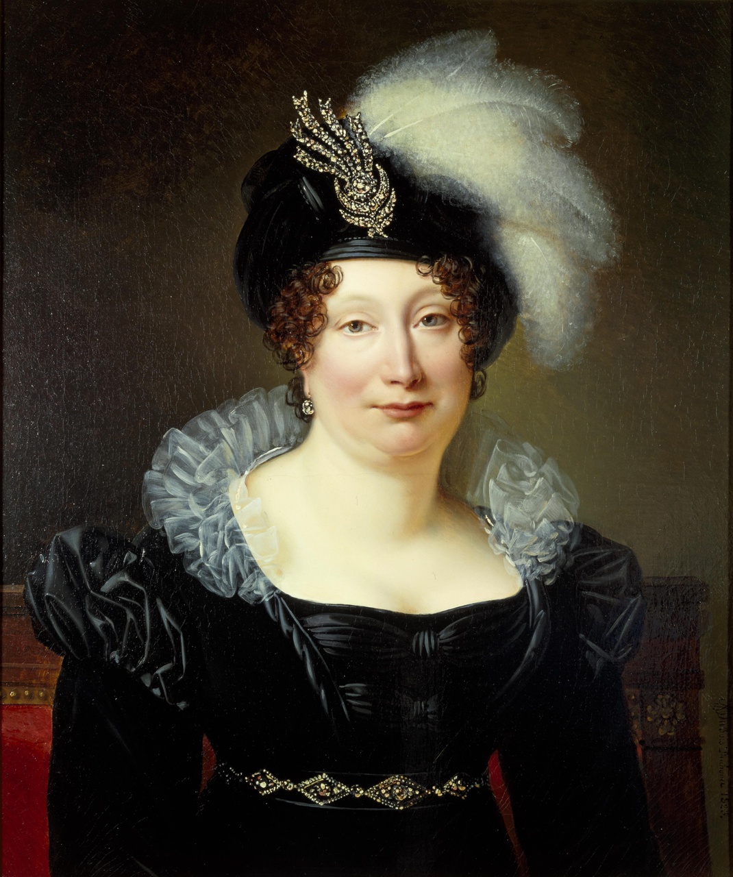 Portret van Helena Margaretha van Dielen (1774-1841)?, echtgenote van Otto van Romondt