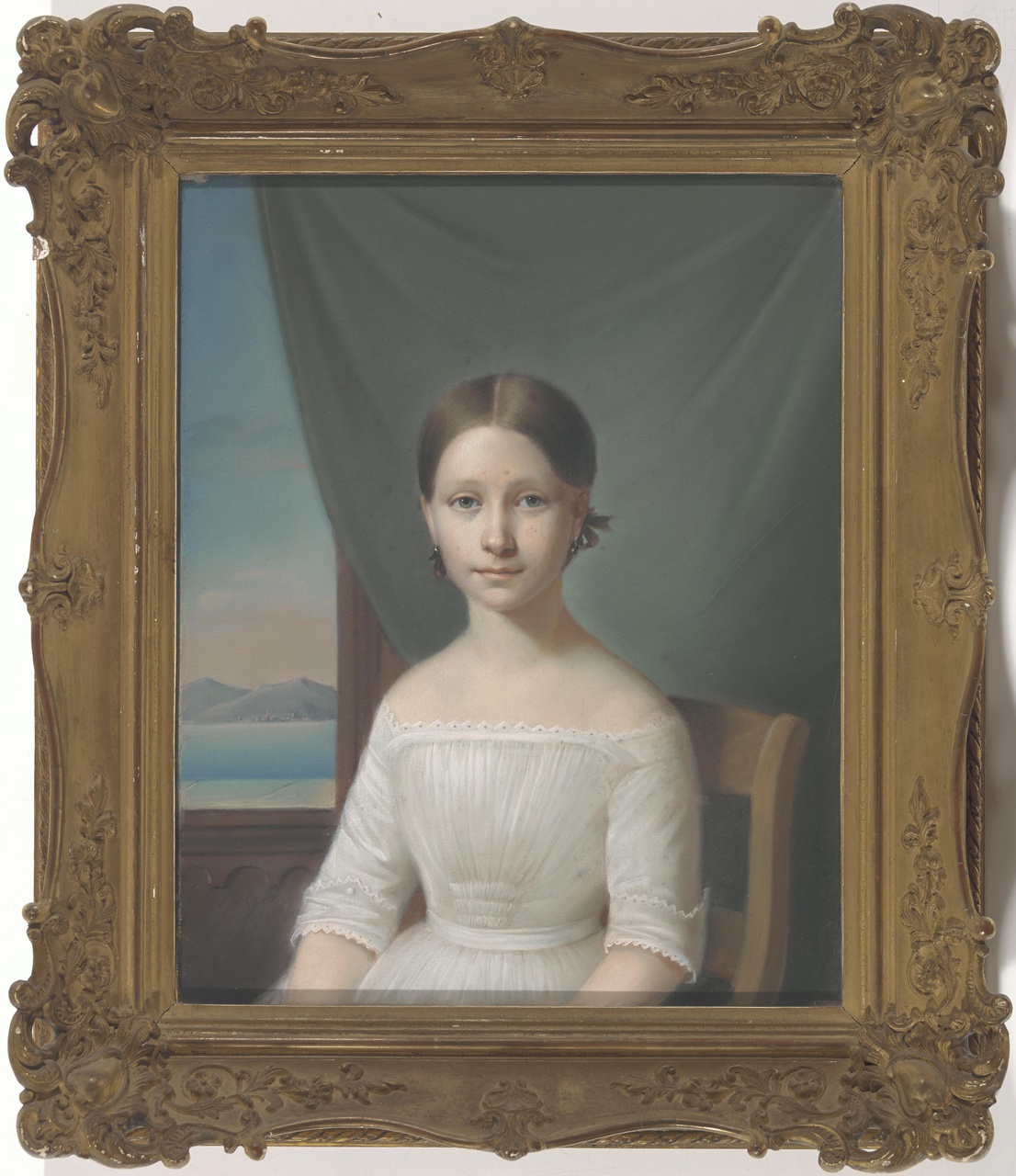 Portret van Charlotta van Hengst (geb. 5-6-1838)