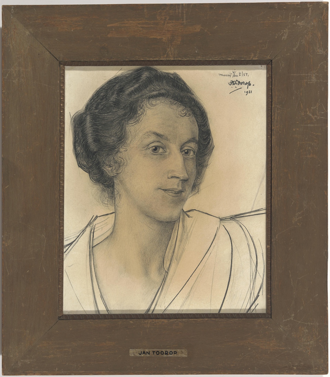 Portret van Maria Anna Sya van der Elst, echtgenote van mr. N.G. Taack Tra Kranen