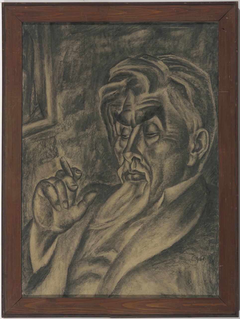 Portret van Jan Toorop (1858-1928)