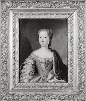 Portret van Anna van Hannover (1709-1759), echtgenote van Willem IV
